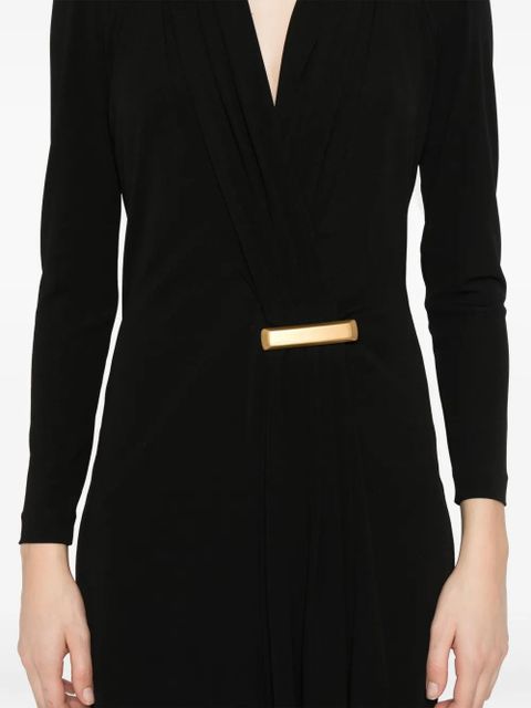TOM FORD draped mini dress - Black