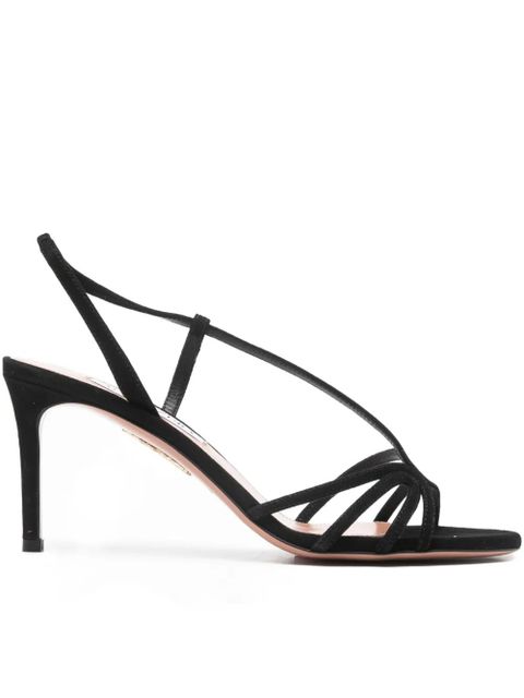 Aquazzura Talk To Me slingback sandals - Black - zdjęcie produktu nr 1