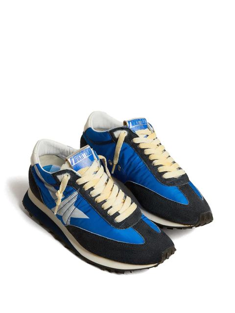 Golden Goose Running Marathon panelled sneakers - Black