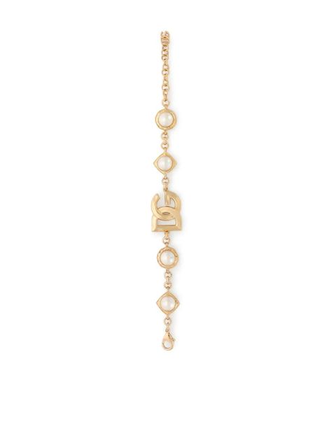 Dolce & Gabbana DG-logo bracelet - Gold