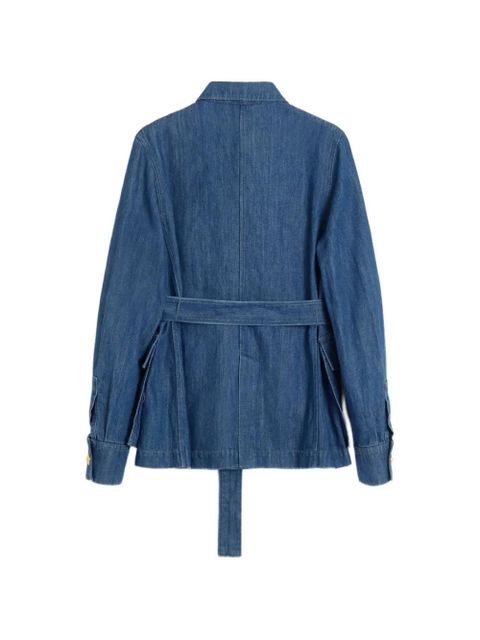 Valentino Garavani Sahariana denim jacket - Blue