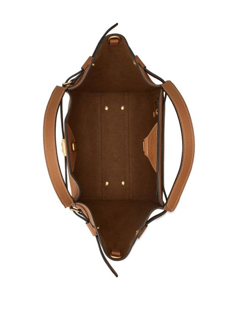 Tod's buckle tote bag - Brown