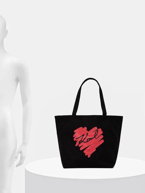 Karl Lagerfeld torebka dwustronna kolor czarny A1W50024