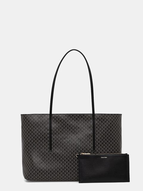 Calvin Klein torebka kolor brązowy LV04F3266G - zdjęcie produktu nr 1