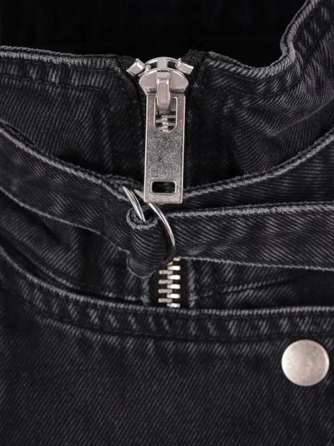 MARANT ÉTOILE faded zip jacket - Black