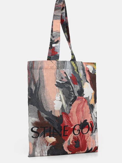 Stine Goya torebka bawełniana kolor szary SG-PS26-A016-2285 - zdjęcie produktu nr 2