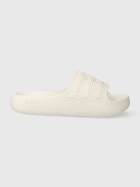 adidas Originals klapki Adilette Ayoon damskie kolor biały na platformie GV9536 - zdjęcie produktu nr 1