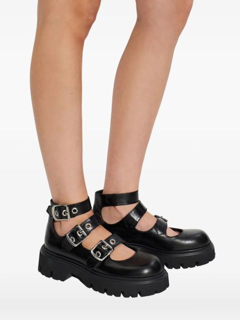 Vivienne Westwood Bacchus buckled platform pumps - Black