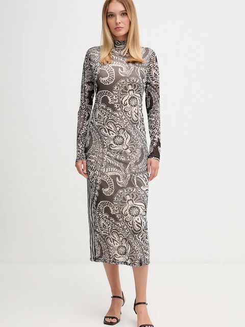 Marc Aurel sukienka kolor czarny midi dopasowana 6574-7000-73868 - zdjęcie produktu nr 1