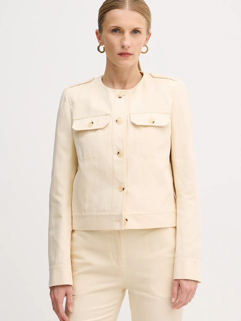 Kenzo kurtka z domieszką lnu - zdjęcie produktu nr 1