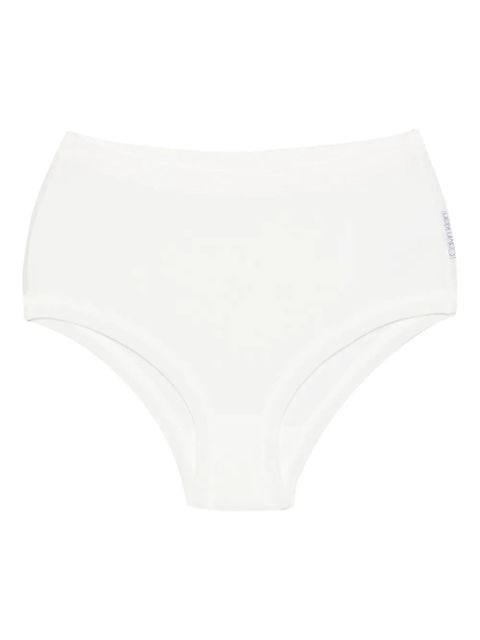CALVIN KLEIN COLLECTION Tyra ribbed-knit brief - White - zdjęcie produktu nr 1