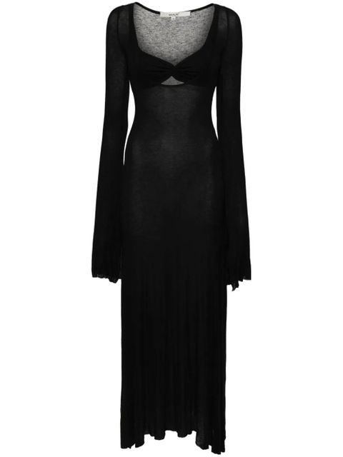 MANURÍ Nina maxi dress - Black - zdjęcie produktu nr 1