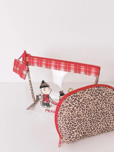 women'secret kosmetyczka SNOOPY 2-pack kolor czerwony 4842025