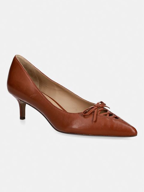 Lauren Ralph Lauren szpilki skórzane Adrienne - zdjęcie produktu nr 2