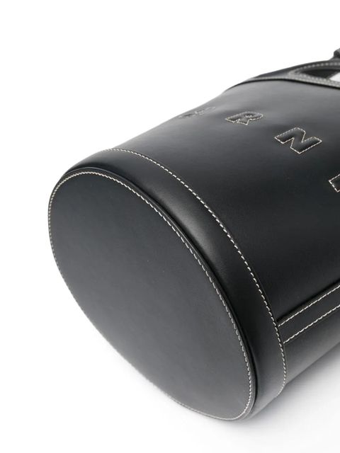 Marni small Tropicalia bucket bag - Black