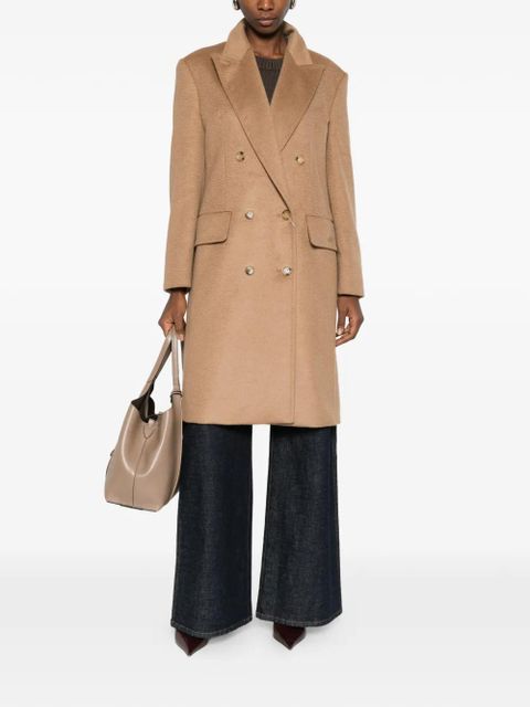 Max Mara Cosa double-breasted coat - Neutrals - zdjęcie produktu nr 2