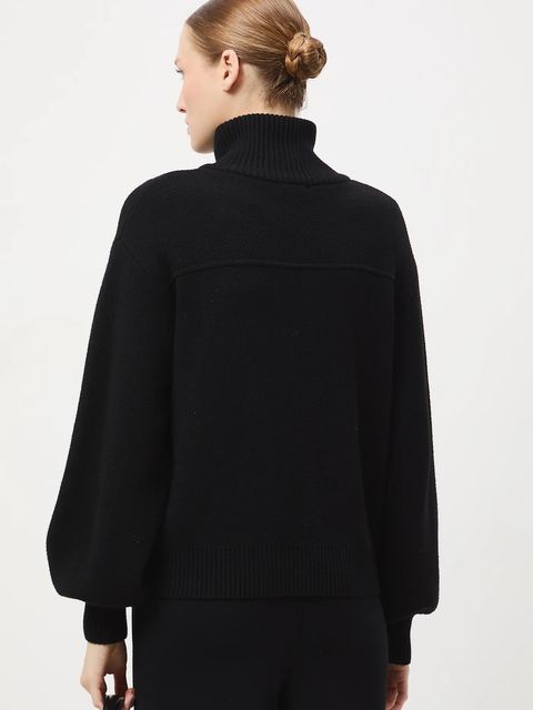 Medicine sweter damski kolor czarny lekki