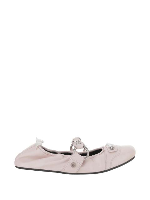 Balenciaga City ring buckle ballet flats - Pink - zdjęcie produktu nr 1