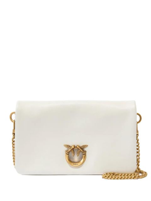 PINKO love birds chain shoulder bag - White - zdjęcie produktu nr 1