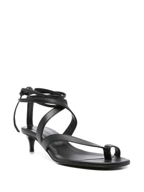 KHAITE 50mm Aimee sandals - Black - zdjęcie produktu nr 2