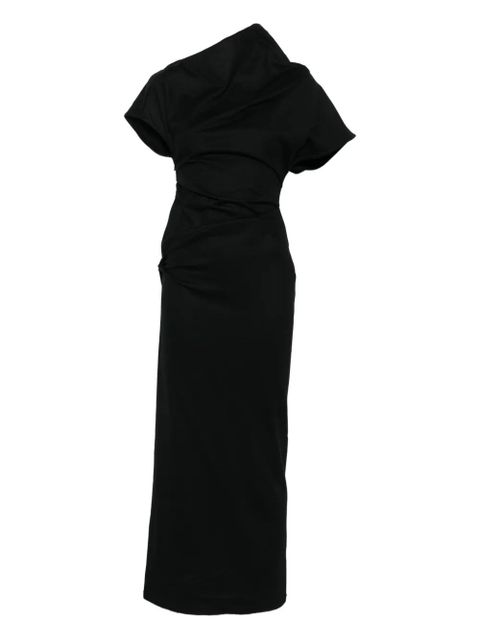 ENTIRE STUDIOS Flop high-neck midi dress - Black - zdjęcie produktu nr 1