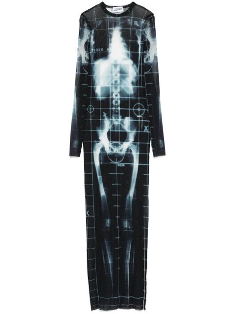 Jean Paul Gaultier Squeletor maxi dress - Black - zdjęcie produktu nr 1