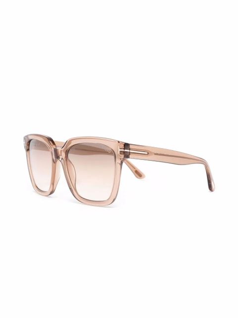TOM FORD Eyewear Selby square-frame sunglasses - Brown