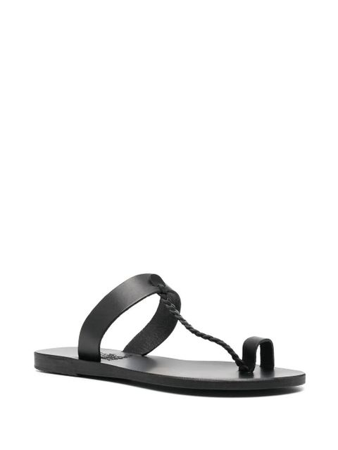 Ancient Greek Sandals Melpomeni greek sandals - Black - zdjęcie produktu nr 2
