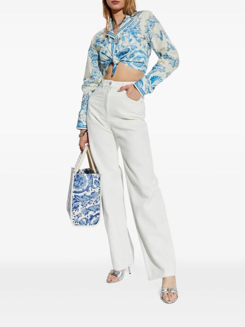 Versace Medusa-plaque jeans - White - zdjęcie produktu nr 2