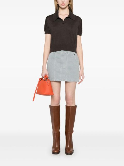 FENDI Roma mini skirt - Blue - zdjęcie produktu nr 2