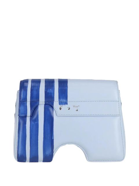 Off-White cut-out stripe shoulder bag - Blue - zdjęcie produktu nr 2