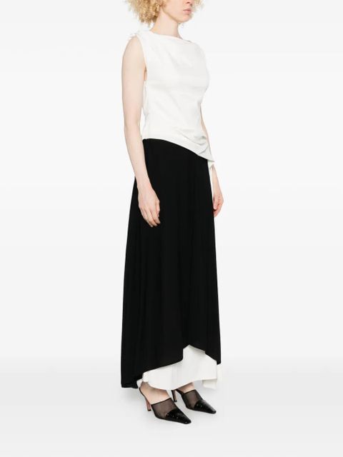 Proenza Schouler Daliah crepe maxi dress - Neutrals