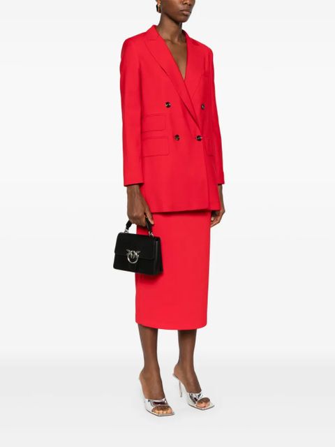 PINKO mini Love One tote bag - Black - zdjęcie produktu nr 2