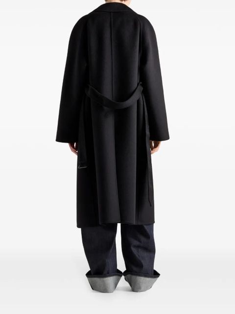 Prada single-breasted coat - Black