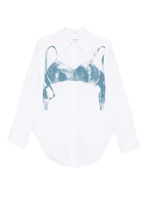 Jean Paul Gaultier Bra-print shirt - 01102 - zdjęcie produktu nr 1