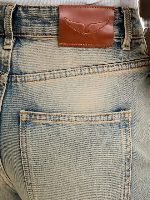 Zadig&Voltaire frayed denim jeans - Blue