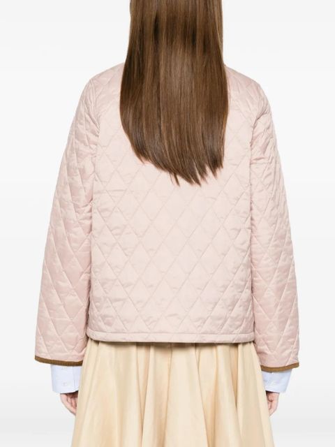 Barbour Liddesdale quilted pocket jacket - Pink