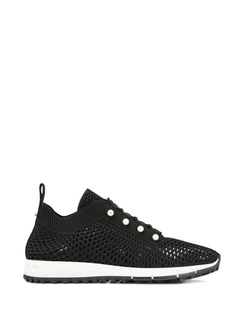 Jimmy Choo crochet knit sneakers - Black - zdjęcie produktu nr 1