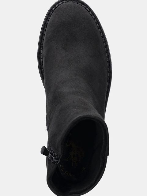 U.S. Polo Assn. botki HANNAH002 damskie kolor czarny na słupku HANNAH002W/EH1