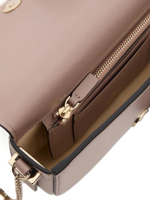Valentino Garavani VLogo Walk chain pouch in calfskin - Neutrals