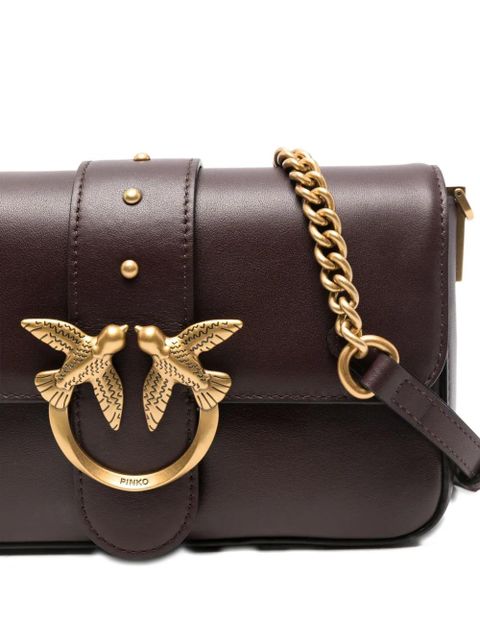 PINKO Love One shoulder bag - Brown