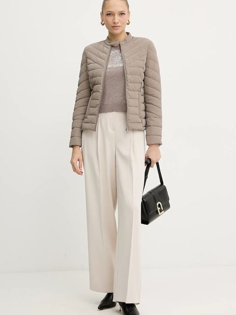 Guess t-shirt JUNIPER damski kolor beżowy W5YR21 Z3E70