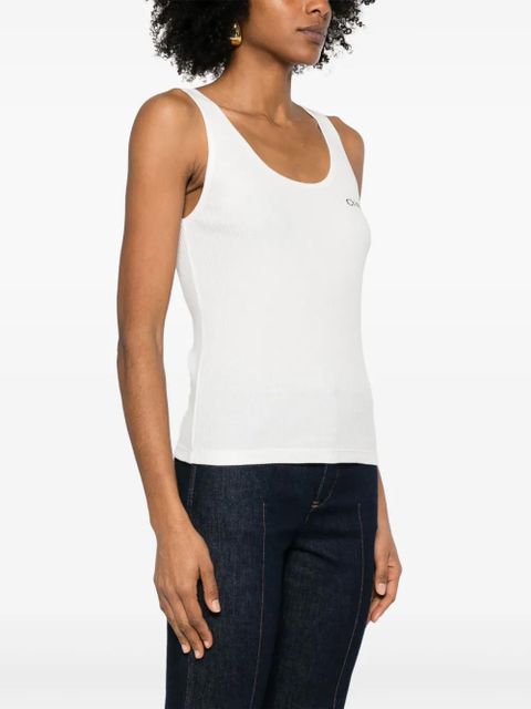 Chloé jersey tank top - White