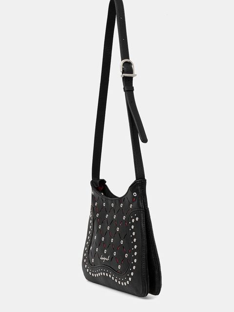 Desigual torebka YANKEE MANAOS BLACK kolor czarny 25WAXP38 - zdjęcie produktu nr 2