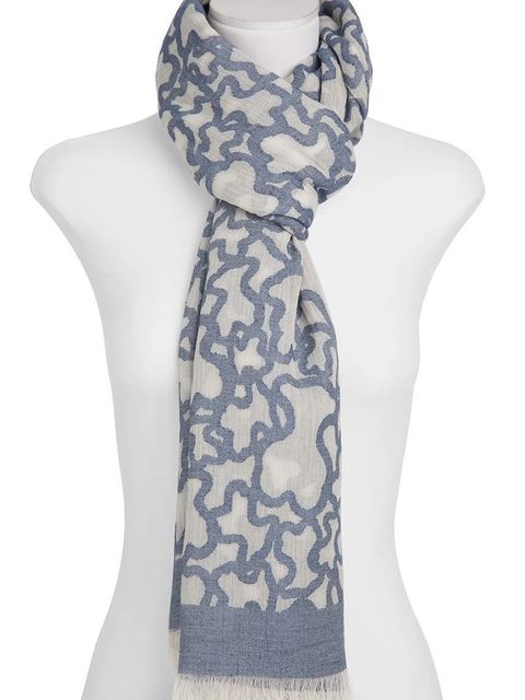 Tous szal Kaos Devore damski wzorzysta 2000786333