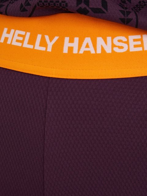 Helly Hansen legginsy damskie kolor fioletowy gładkie - zdjęcie produktu nr 2