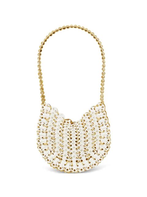 Rabanne 1969 Lunar disc-embellished tote bag - Gold - zdjęcie produktu nr 1