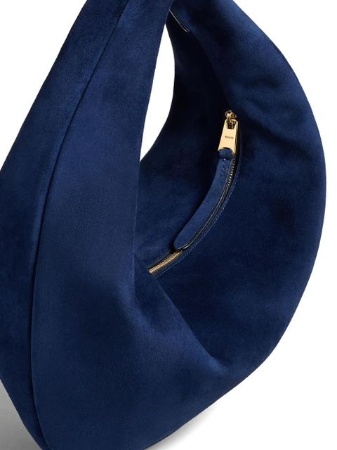 KHAITE zip shoulder bag - Blue