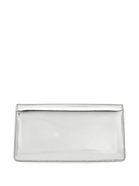 Ferragamo mini crystal-embellished clutch bag - Silver - zdjęcie produktu nr 2