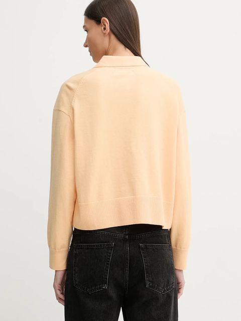 Marc O'Polo sweter damski kolor pomarańczowy lekki 5000007502